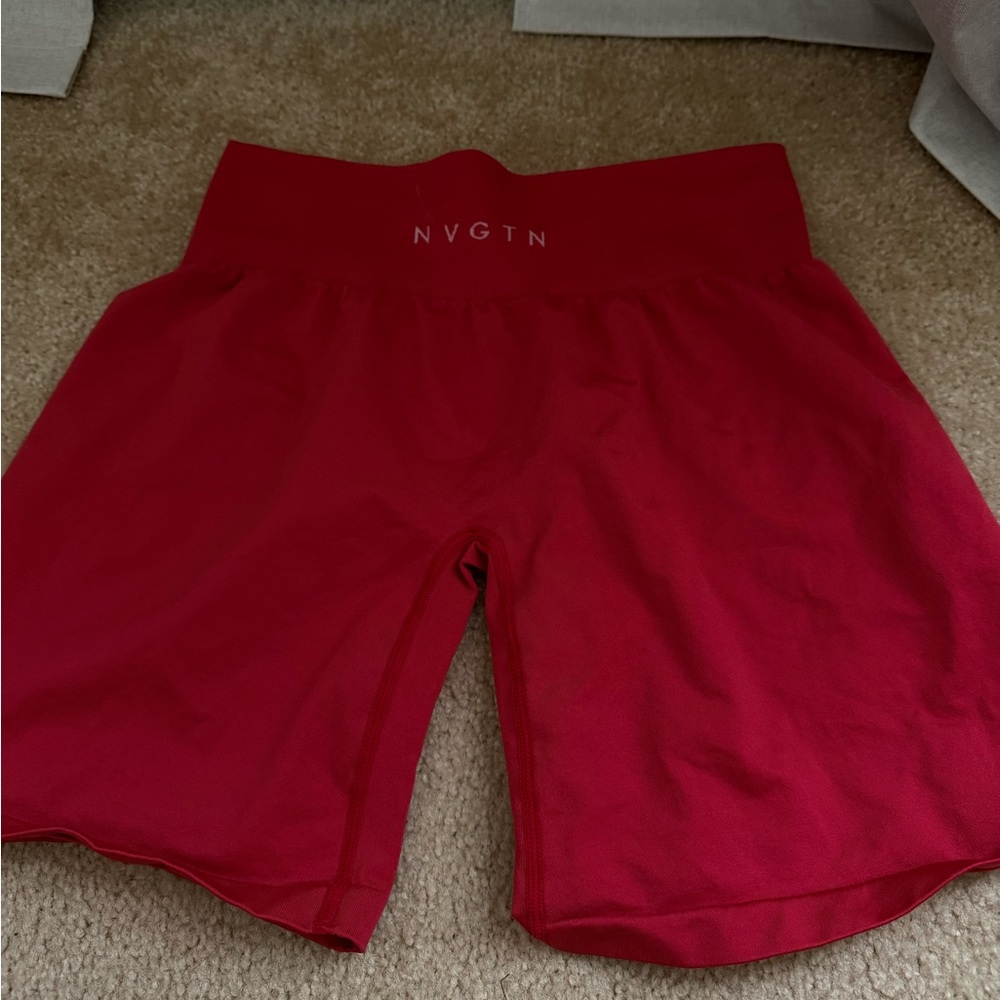 NVGTN Women's Red Shorts